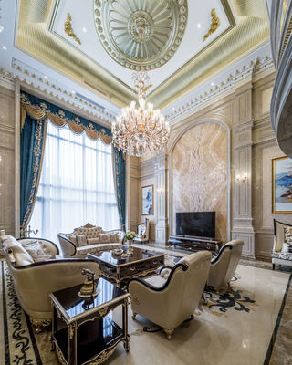 寶石公館裝修效果圖_別墅裝修價格費用