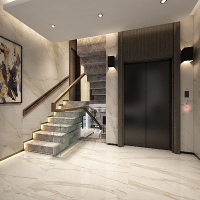 148平現代簡約別墅豪宅裝修效果案例-地王公館陸女士裝修實景圖賞析-土巴兔家居室內裝修設計效果圖