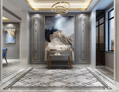 波濤別墅設計┃后現(xiàn)代輕奢盡顯低調(diào)的奢華感!