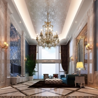 別墅壁紙裝修效果圖