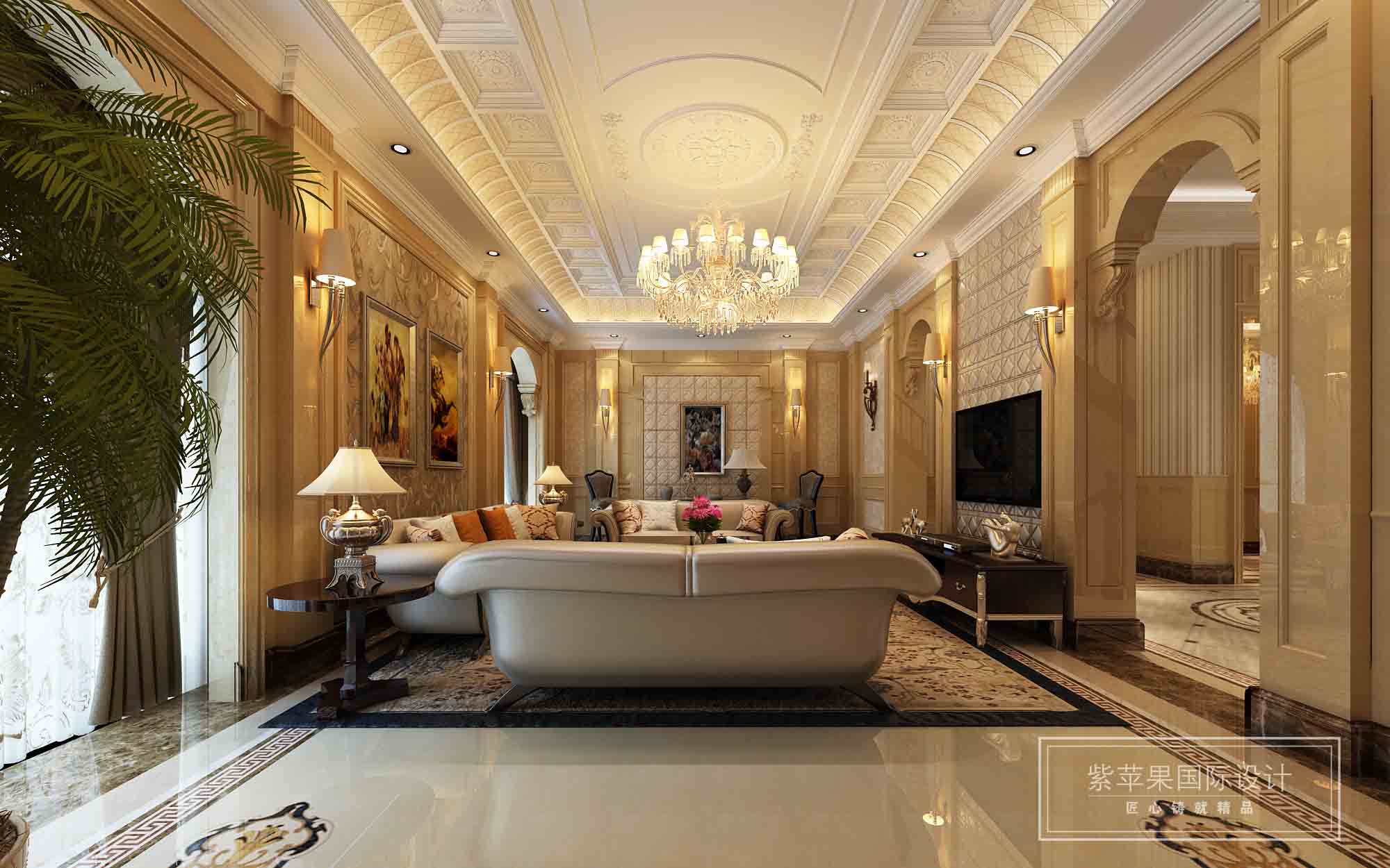 南寧別墅裝修公司-別墅豪宅裝修樣板房案例