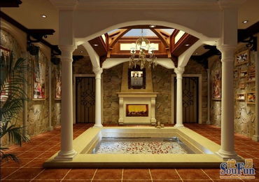 現(xiàn)代簡約別墅310平米35萬 旭輝十九城邦裝修案例 上海房天下家居裝修網(wǎng)