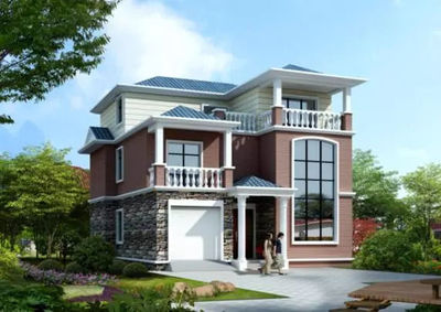 7款別墅經典帶車庫,二層三層的和地下室的,你喜歡哪款