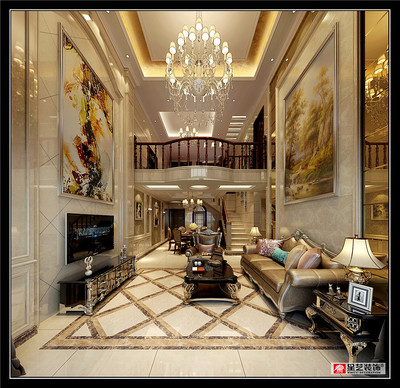 貴陽專業(yè)大宅別墅裝修,原來歐式風格那么美麗!