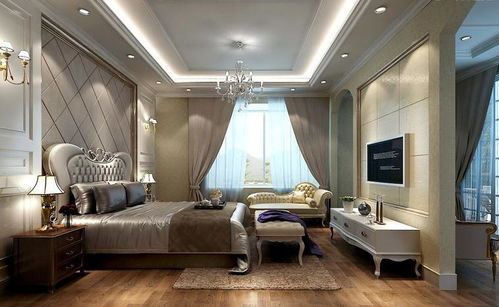 2019別墅臥室裝修效果圖 房天下裝修效果圖