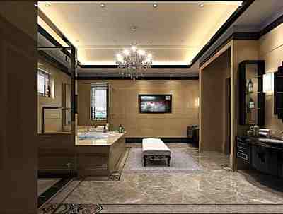 西式古典六居室以上700平米50萬-武漢長島裝修案例