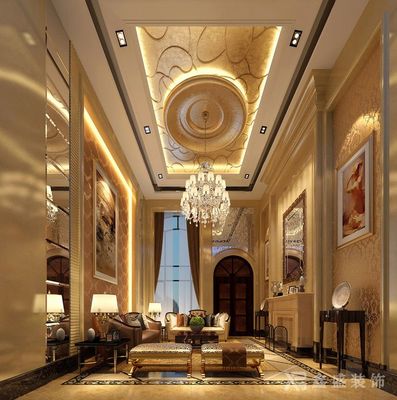 豪華裝修房子裝修效果圖銀湖山莊500平別墅案例-家居快訊-深圳房天下家居裝修