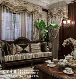 重慶別墅基裝公司丨融創金開融府裝修效果圖丨龍發裝飾