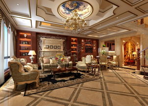 重慶渝北別墅裝修公司 萬科城疊拼別墅裝修 法式混搭風設計效果圖