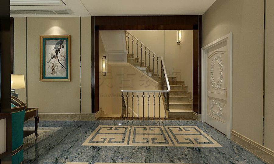 力帆棠悅別墅裝修案例|力帆棠悅聯排別墅設計方案效果圖|空間|建筑設計|tiangu 