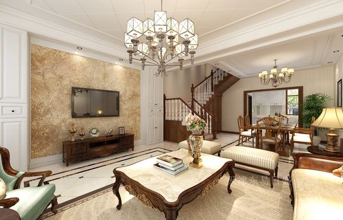 150平美式風格別墅裝修效果圖,讓家更有歸屬感!