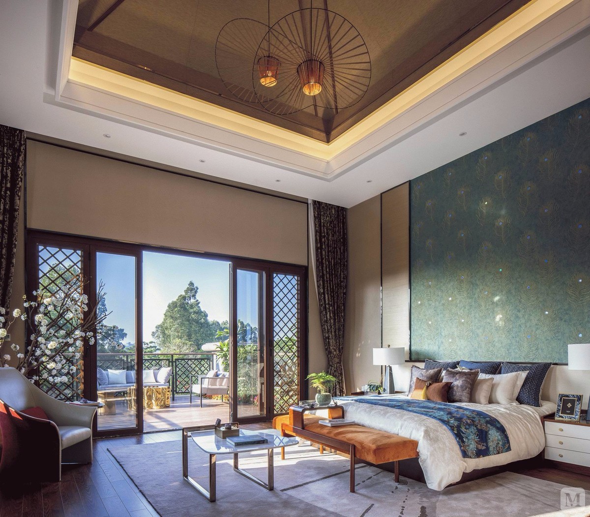 現代中式風格別墅裝修：古典格調與深沉禪意的完美交融