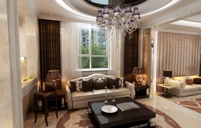 唐山南湖壹號簡歐風(fēng)格別墅裝修效果圖 360平米9萬預(yù)算下的優(yōu)雅設(shè)計