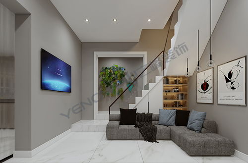 簡約風(fēng)格132平米別墅裝修效果圖——和悅?cè)A璽項目與業(yè)之峰裝飾合作案例